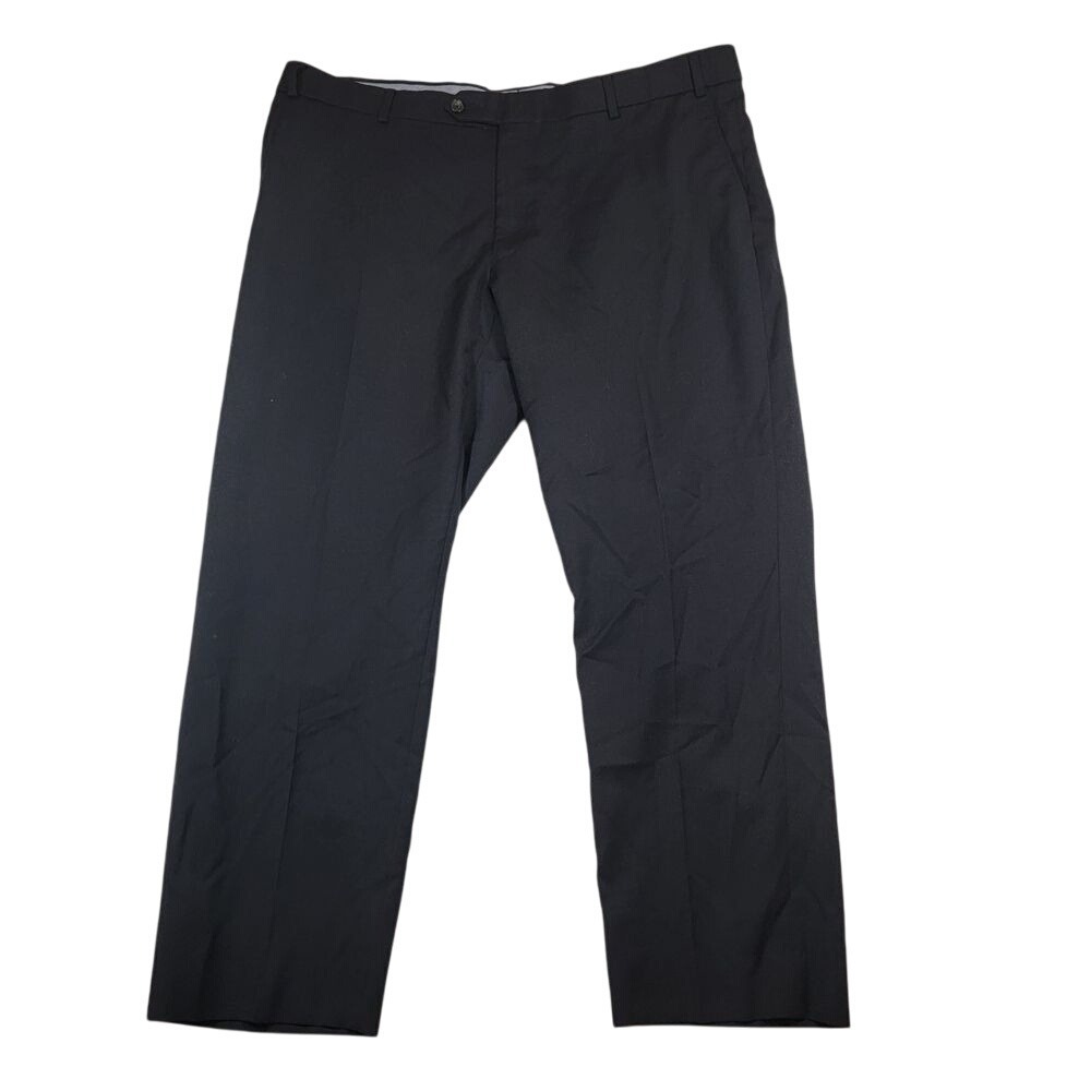 Ballin Men's Super 120's Wool Trouser‎ Sz 40 Black Comfort EZE Preppy Corpcore